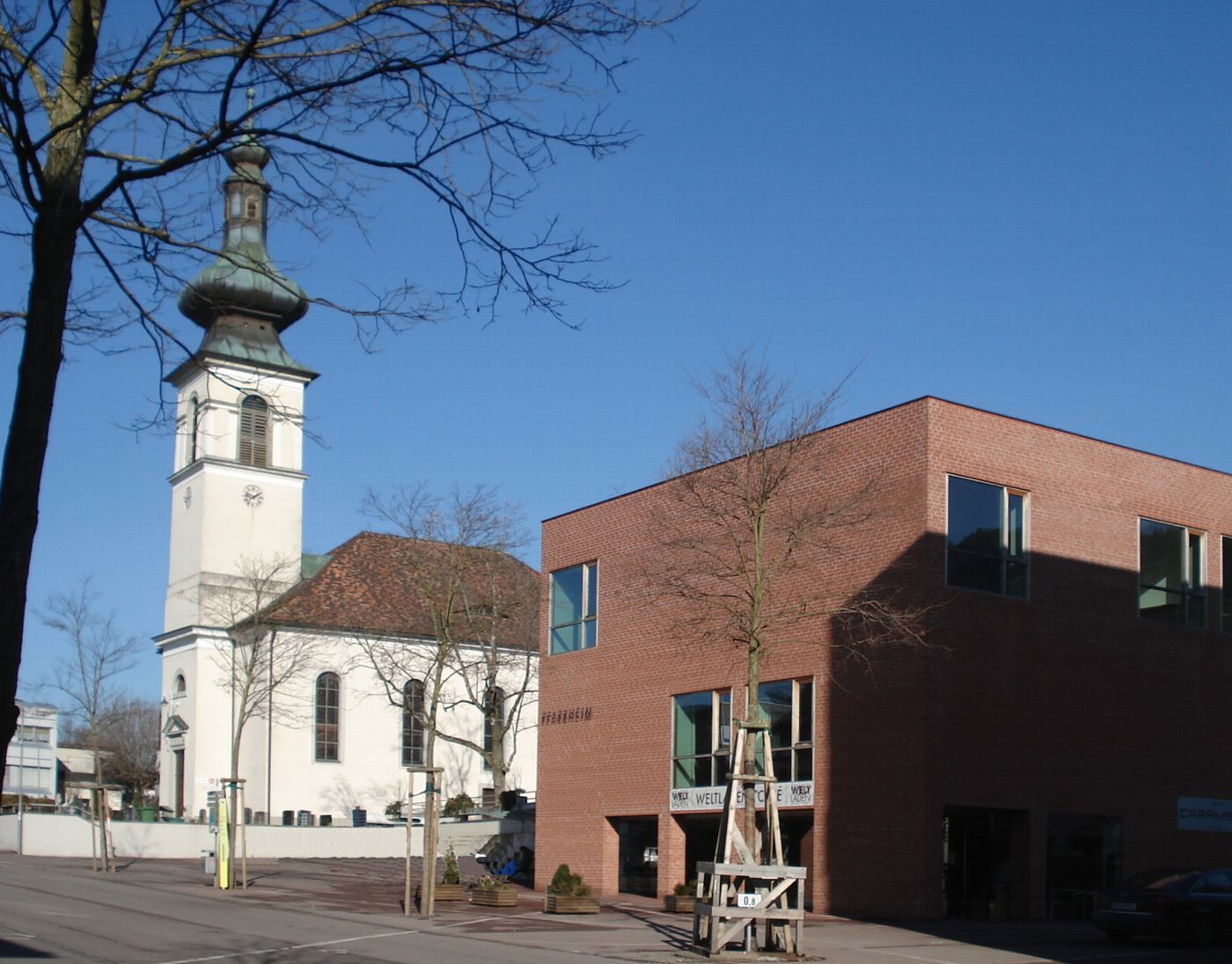 Pfarrkirche und Pfarrheim Lochau / Pfarre Lochau